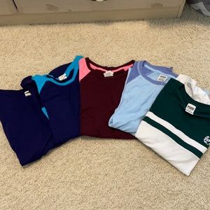 Bundle of 5 Pink shirts